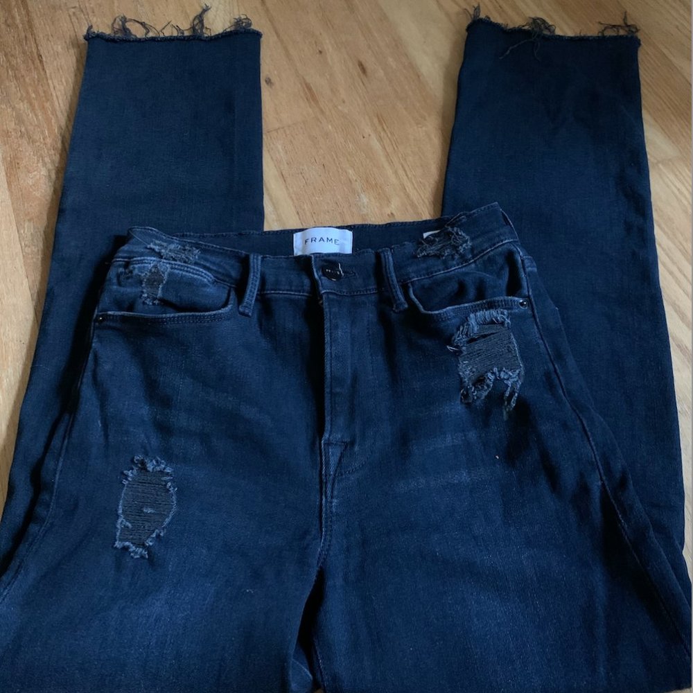 FRAME Women's Jeans Le High Straight